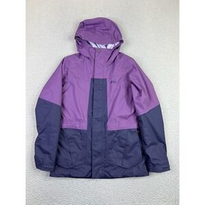 REI Co-op Ski Jacket Youth 14-16 Purple Peak 2L Hooded Insulated Snow Winter
